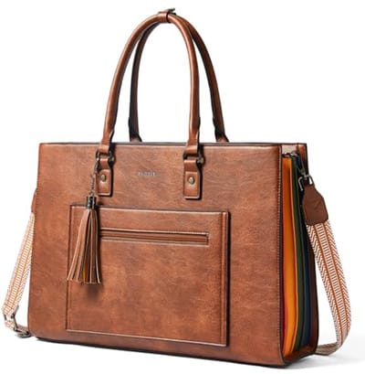 Shrrie Handtas voor dames, laptoptas, aktetas, werktas, zakelijke tas voor business, kantoor, school