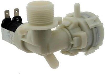 Vaatwasser Inlaatventiel - Koudwater Toevoer - Apparaat Reparatie - Originele Vervanging - 0.14 Kilogram - Grijs