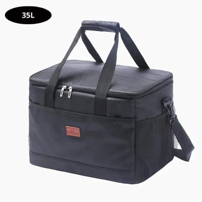 Nivard Koeltas - Koelbox - Koelelementen - Coolbox - Auto - Lunchtas - Strand - Zwart 35L