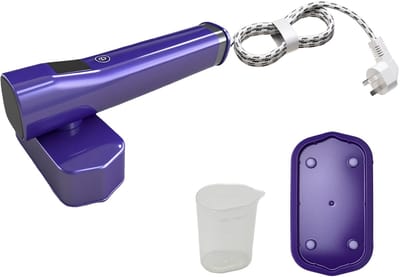 Kledingstoomapparaat – 2-in-1 reisstoomstrijkijzer – 13-20 g/min stoom – 100 ml waterreservoir – 8 min continue stoom – Lichtgewicht – Voor thuis en op reis