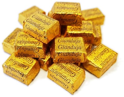 Chocola Amore Gianduja Chocolade 1kg (één kilogram = 100 chocoladeblokjes van 10gram)