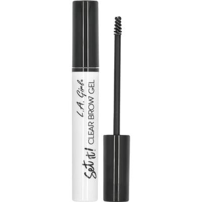 L.A. Girl, Set! Clear Brow Gel, Gbg390 Clear, 2.5Ml(0.08Fl Oz) black