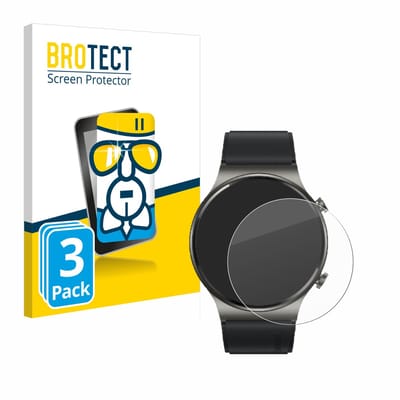 Screenprotector 3 Stuks voor Huawei Watch GT 2 Pro ECG Beschermglas transparant