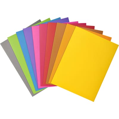 Exacompta ROCK''S 80 - Pak van 100 inlegmappen 22x31cm voor A4 - Geassorteerd - 800001E