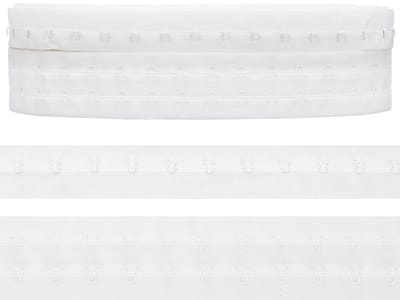 Dailygoods- Haak en Oog Tape 9,1 m - 42 mm Breed - Roestvrij Staal - Trim voor Bruidskostuums - Corset - Beha - Ambachtelijke Naaien - Beha Band