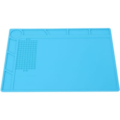 Horloge Reparatie Mat Rubber Zacht Horlogemaker Schroef Positie Werkmat Anti Statisch Slipvast voor blauw