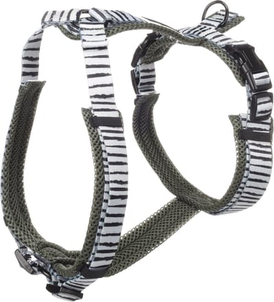 Hond Harnas Y-vorm Uluwatu Wit M 46-74cm 52-74cm 20mm