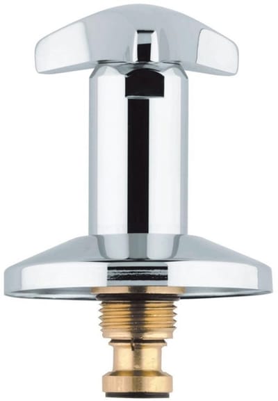 GROHE Toebehoren bovendeel voor inbouw stopkraan trecorn 1/2 w chroom