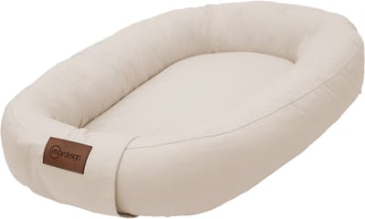 MorDesign Babynest - Zand - Comfortabele, zachte stof