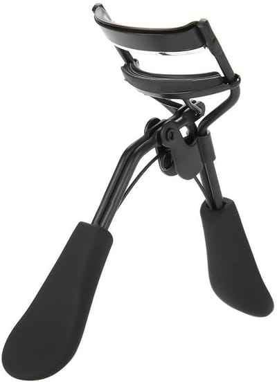 Dailygoods- Wimpertang Professionele Roestvrij Staal - Ergonomisch Ontwerp - Siliconen Pad - Oogopenend - Intensieve Krullen - Volumineuze Wimpers - Wimperkruller