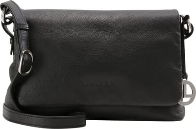 L.CREDI Silke schoudertas leer 23 cm - Dames - schwarz