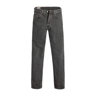 Levis Heren 501 Originele Crash Courses Jeans (Grijs)