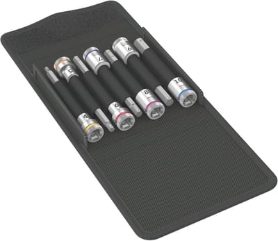 Zyklop Bitnotenset 7-delig met 3/8 inch Aandrijving voor Inbusbouten
