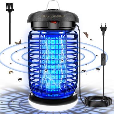 Fruitvliegjes Vanger - Insectenbestrijdingslamp - LED - Effectieve Muggenbestrijding - Veilig en Niet-Toxisch - Voor Binnen en Buiten