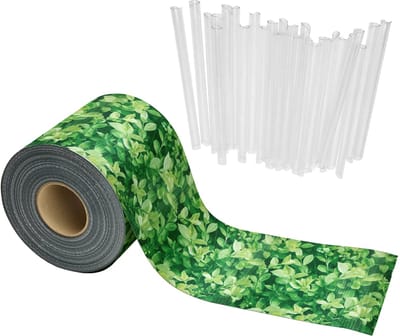 Garronda – Vlechtband – PVC – Privacyband – 19x70 - Bladgroen - GD-TAK-Strip