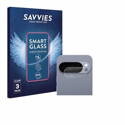 3 Stuks Savvies Screenprotector - geschikt voor Google Pixel 10 Pro (ALLEEN Camera Lens) - beschermfolie glas transparant