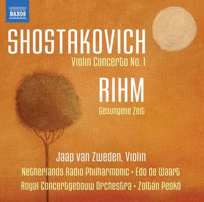 Jaap Van Zweden, Netherlands Radio Philharmonic, Edo De Waart - Shostakovich|Rihm: Violin Music (CD)