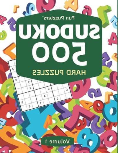 Sudoku Puzzelboek - Breinbreker Boek - Hersenen Trainen - 500 Moeilijke Puzzels - 21.59 x 27.94 cm - Niet gespecificeerd