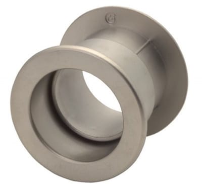Gamet TW01 Serie - Ventilatietule - Rond - Nickel Satijn