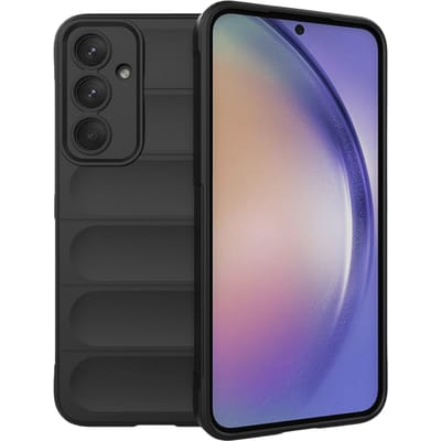 Comfycase Samsung Galaxy A55 Cushion Case Zwart