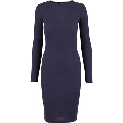 Urban Classics - Rib Kokerjurk - XL - Donkerblauw