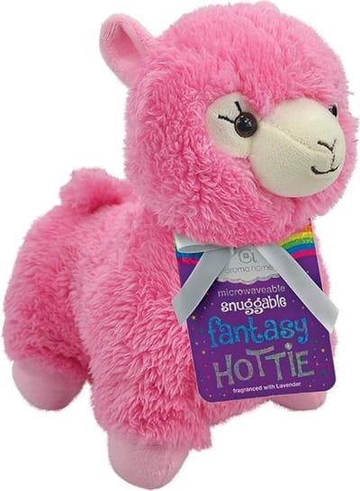 Aroma Home Pink Lama Warmteknuffel