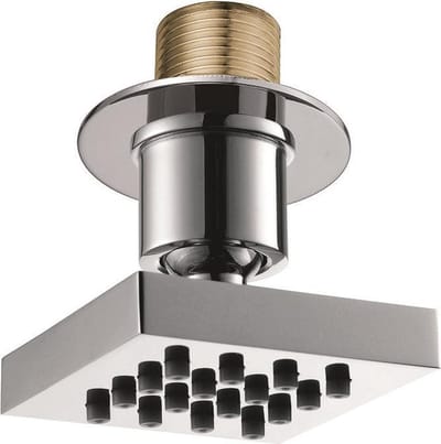 Sanifun Romulus Bodyjet Douche 100 x 100 mm - Verchroomd Messing - Verstelbaar Kogelgewricht - Antikalk Nozzles