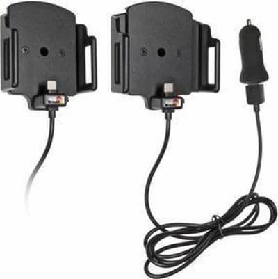 Brodit houder geschikt voor Universele houder USB-C met 12V USB plug 62-77mm / 12-16 mm