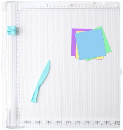 Dailygoods- Papiersnijder 2-in-1 - Snijmachine - Vouwplaat - 35 x 36 cm - Voor scrapbooking - Nauwkeurig snijsysteem - Professioneel resultaat