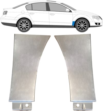 Reparatiepaneel voorspatbord voor Volkswagen Passat B6 2005-2010