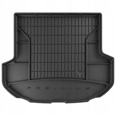AutoStyle Kofferbakmat met Organizer – Hyundai Santa Fe 4 (2018-2020) – 5 Persoons – Dubbele Organizer – Op maat – Antislip & Geurloos – Hoge Rand