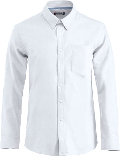 Clique Oxford Luxe Klassiek Overhemd met borstzak maat XL kleur Wit