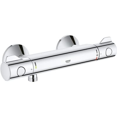 GROHE Grohtherm 800 Thermostatische Douchekraan - 15 cm - Waterbesparend - Inclusief koppelingen - Chroom