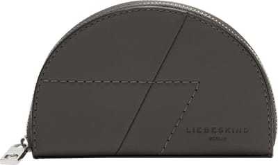 LIEBESKIND BERLIN Portemonnee Edda Calf Optic Wallet Dark Grigio Donkerbruin