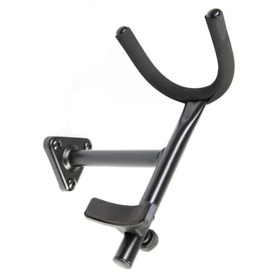 MUSIC STORE Wandhalter Alt Saxophon - Standaard voor houten blaasinstrumenten