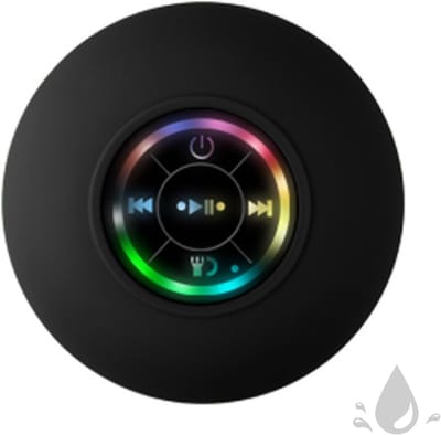 Draadloze Speaker - Bluetooth Speaker - Muziek Afspelen - Waterdicht IPX4 - 10m Bereik - Zwart