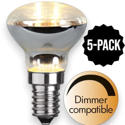 5-Pack | Reflector lamp - E14 - R39 - 2.8W - Extra Warm Wit - 2700K - Dimbaar - Reflector lamp