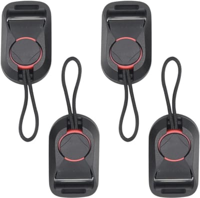 Camerariem-adapters 4 stuks met snelsluiting voor camera's