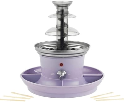 VELTRR® Chocoladefontein - Chocoladefondue - Paars