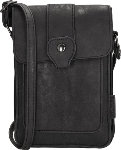 Beagles Carral Crossbody Telefoontasje - Kwastje - Praktisch & Trendy - Zwart