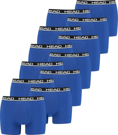 BOXERS Set van 12 stuks Head Basic Boxerbroek voor heren, shorts, ondergoed, ondergoed