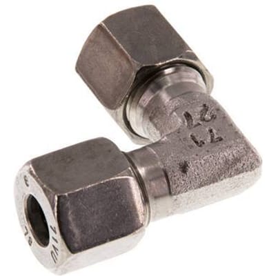 8L RVS Elbow 90deg Snijring 315 Bar DIN 2353 - FL2E-C-ST-08-L