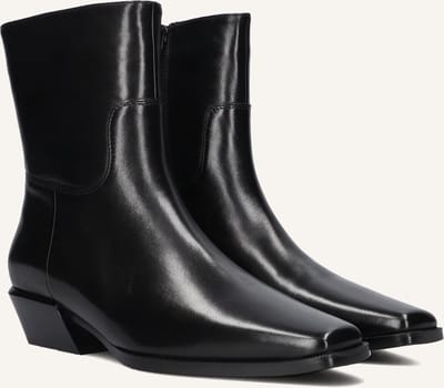 STEFANO LAURAN St2070 Enkellaarsjes - Enkelboots met rits - Dames - Zwart - Maat 41