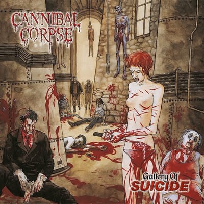 Cannibal Corpse LP - Gallery of suicide - voor Geen - standaard