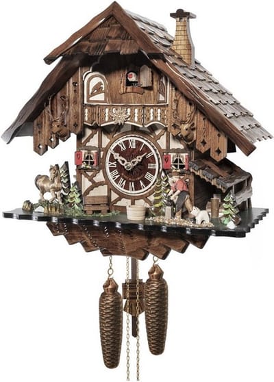 Engstler - 48718/8 - Koekoeksklok - 8-daags kettinguurwerk
