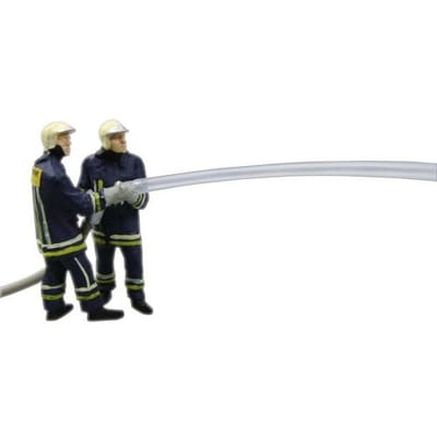 Viessmann Modelltechnik 1542 H0 Brandweermannen bij bluswerkzaamheden figuren Geverfd, Staand