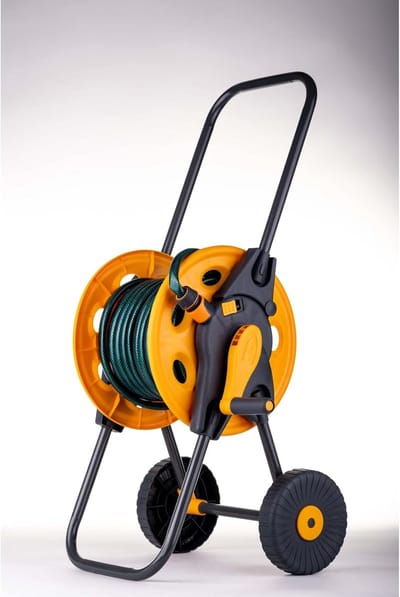 Slangwagen Zonder Slang - Tuinslangtrommel Trolley - Tuin Water Opslag - Verstelbare Handgreep - Tot 45m Slang