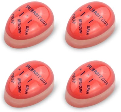 EXCITAT Eierwekker - Egg timer - Selecteer de gaarheid van eieren door temperatuur - 4 stuks