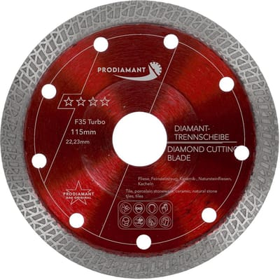 Diamant doorslijpschijf 115 mm voor Tegel Graniet en Porselein