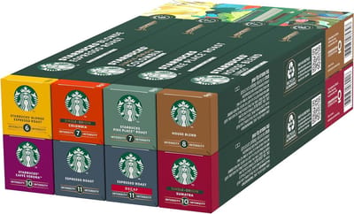 Starbucks® Nespresso cups® balanced pack - 8 x 10 stuks